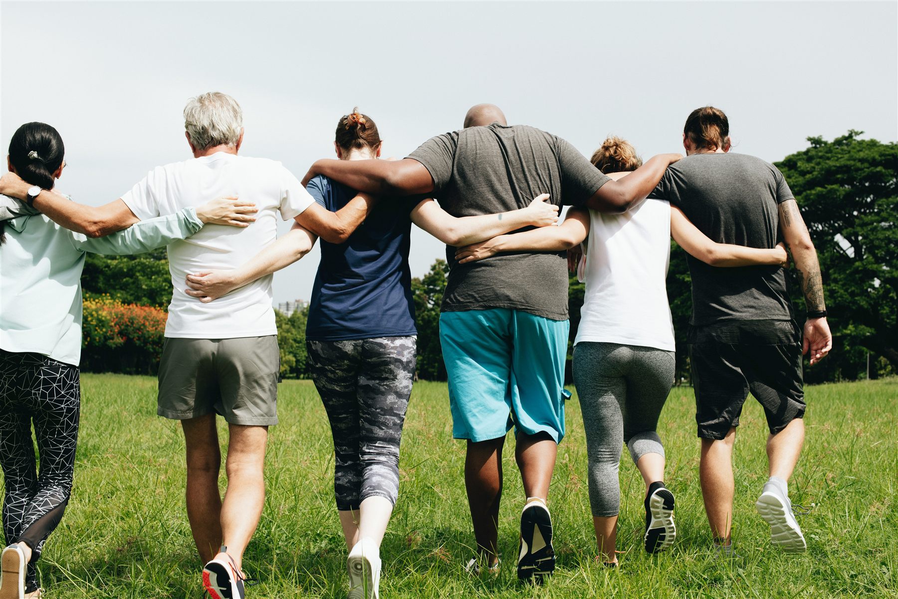 A diverse community supporting one another